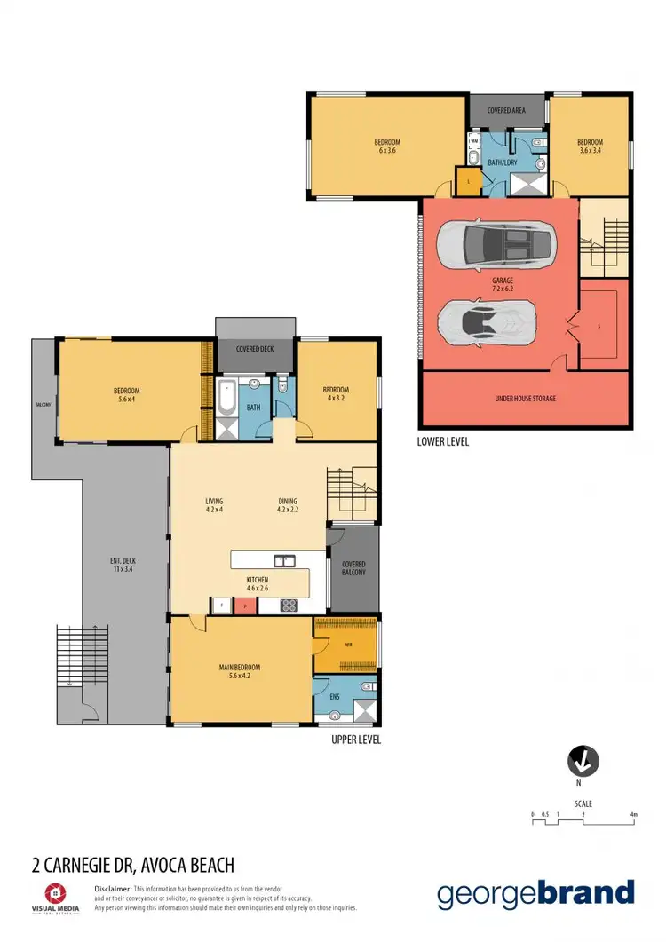 Floorplan of Homely house listing, 2 Carnegie Drive, Avoca Beach NSW 2251