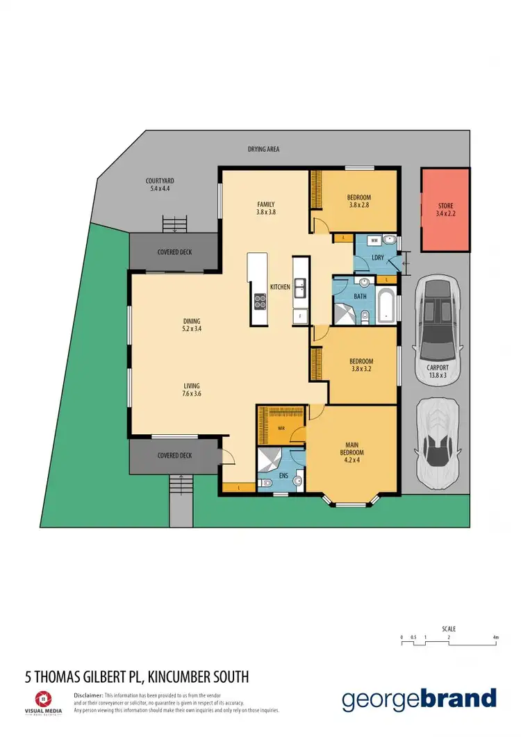Floorplan of Homely house listing, 5 Thomas Gilbert Place, Kincumber NSW 2251