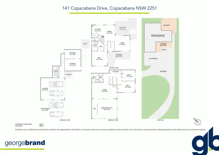 Floorplan of Homely house listing, 141 Copacabana Drive, Copacabana NSW 2251