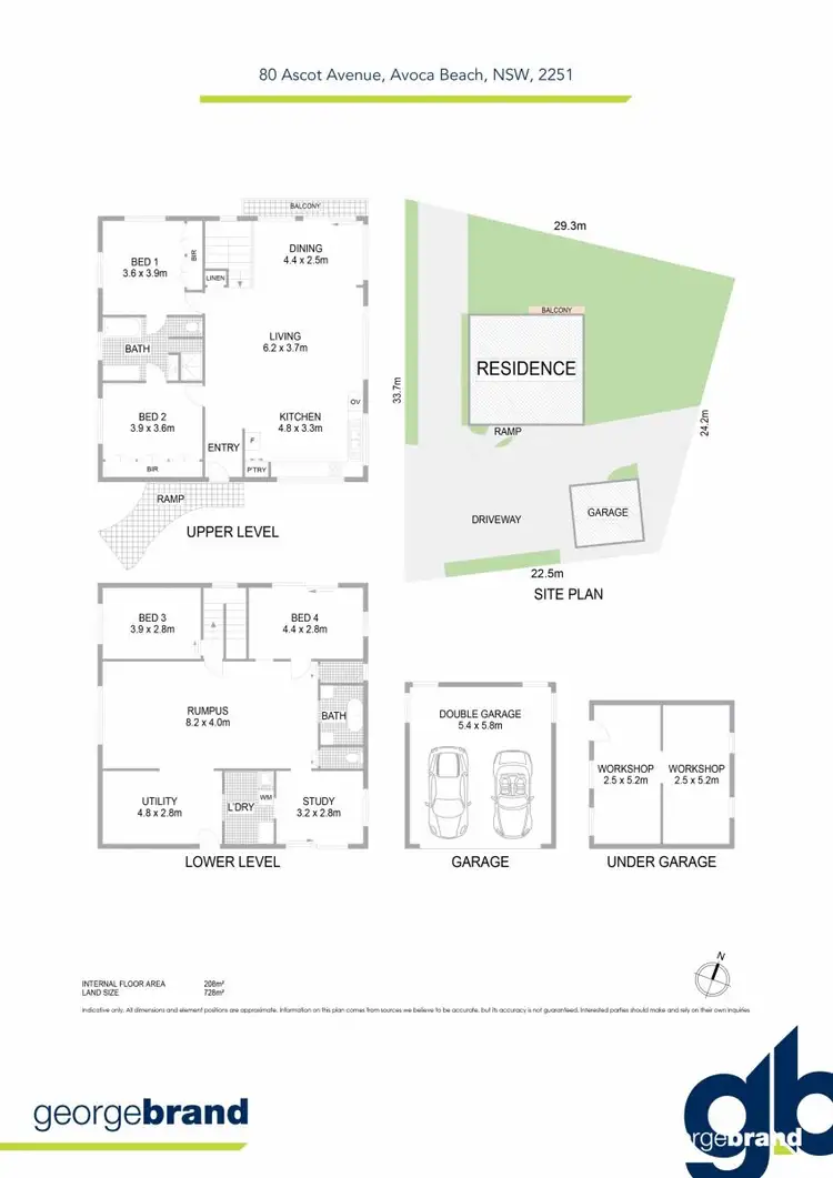 Floorplan of Homely house listing, 80 Ascot Avenue, Avoca Beach NSW 2251