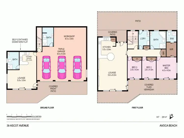 Floorplan of Homely house listing, 39 Ascot Ave, Avoca Beach NSW 2251