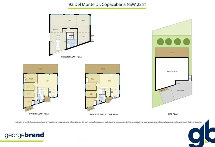 Floorplan of Homely house listing, 92 Del Monte Place, Copacabana NSW 2251