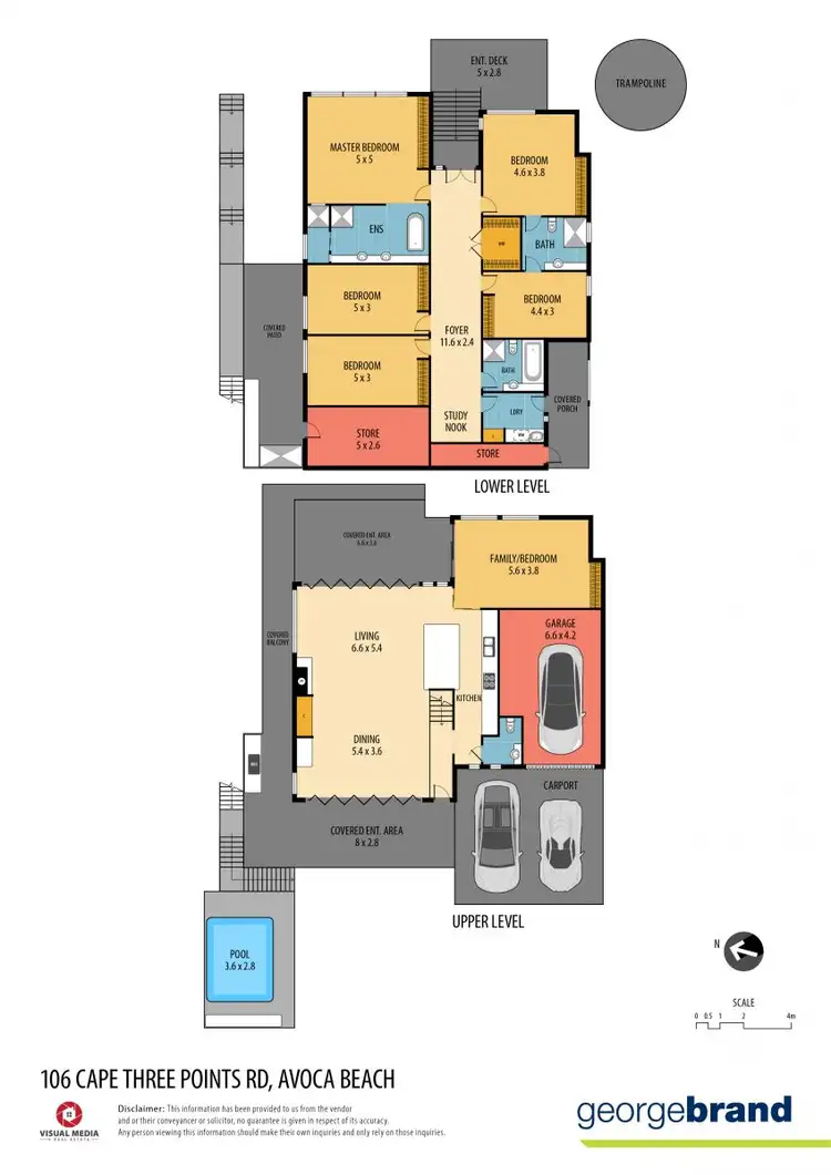 Floorplan of Homely house listing, 106 Cape Three Points Road, Avoca Beach NSW 2251