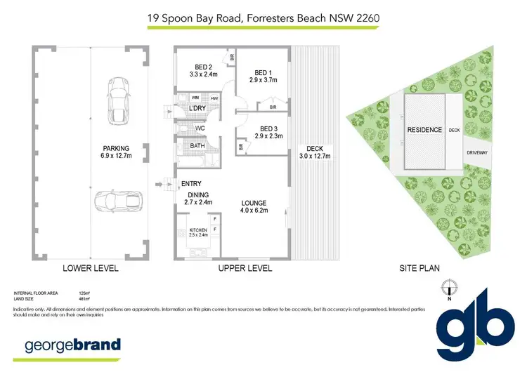 Floorplan of Homely house listing, 19 Spoon Bay Road, Forresters Beach NSW 2260