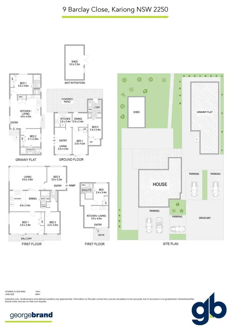 Floorplan of Homely house listing, 9 Barclay Close, Kariong NSW 2250