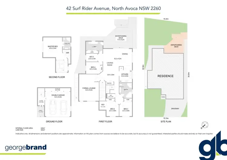 Floorplan of Homely house listing, 42 Surf Rider Avenue, North Avoca NSW 2260