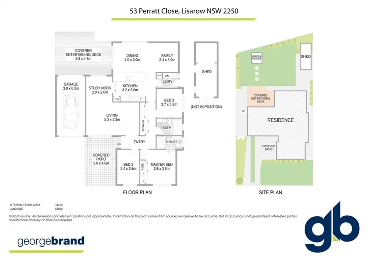 Floorplan of Homely house listing, 53 Perratt Close, Lisarow NSW 2250