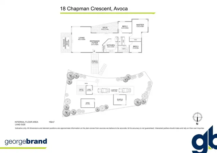 Floorplan of Homely house listing, 18 Chapman Crescent, Avoca Beach NSW 2251