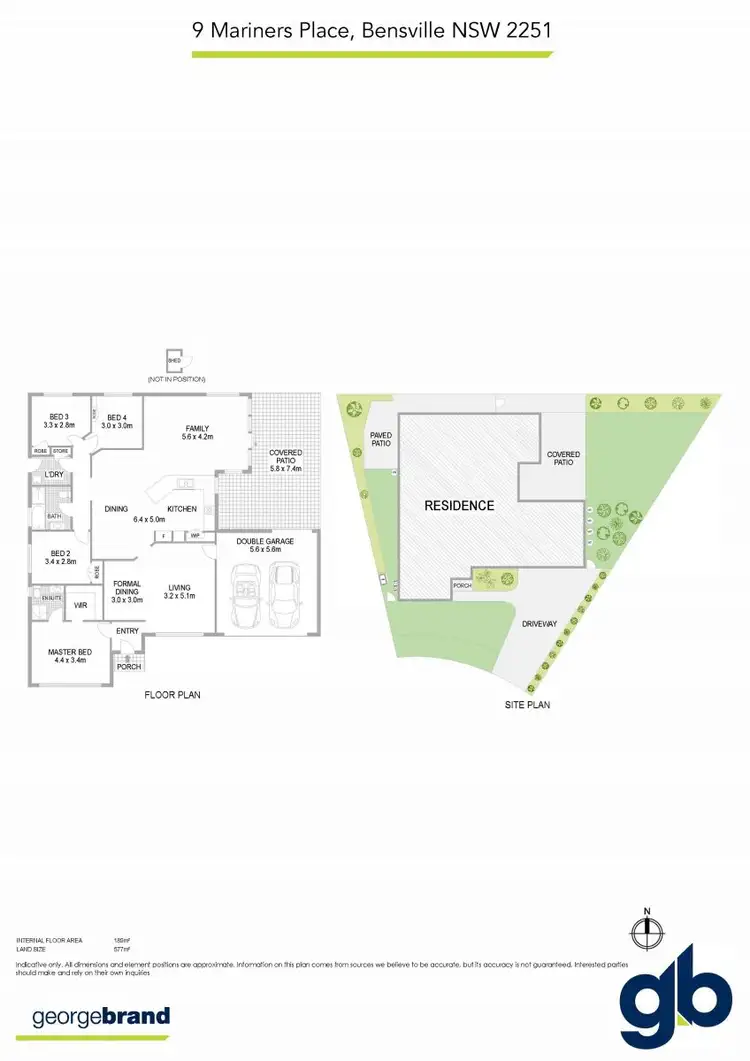Floorplan of Homely house listing, 9 Mariners Place, Bensville NSW 2251