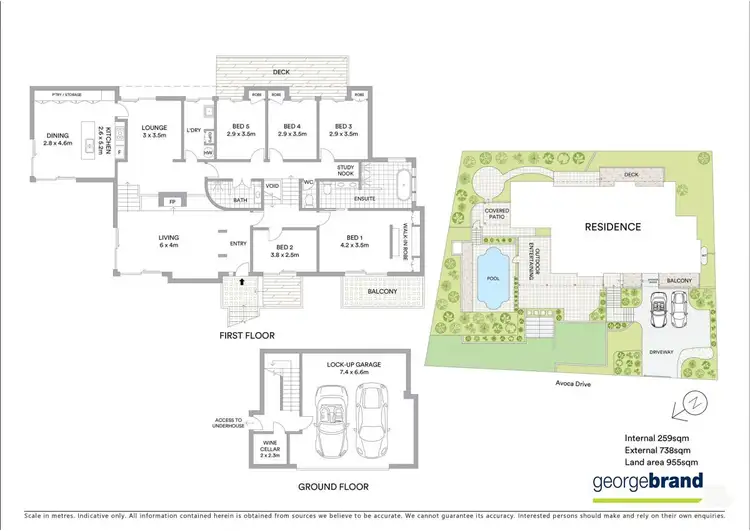 Floorplan of Homely house listing, 306 Avoca Drive, Avoca Beach NSW 2251