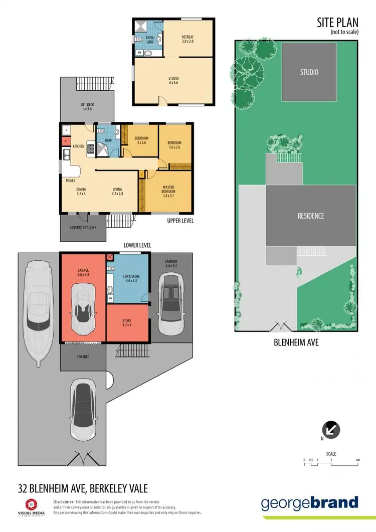 Floorplan of Homely house listing, 32 Blenheim Avenue, Berkeley Vale NSW 2261