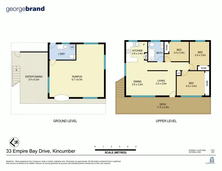 Floorplan of Homely house listing, 33 Empire Bay Dr, Kincumber NSW 2251