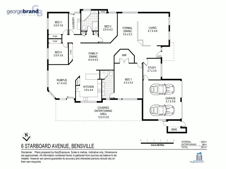 Floorplan of Homely house listing, 6 Starboard Avenue, Bensville NSW 2251