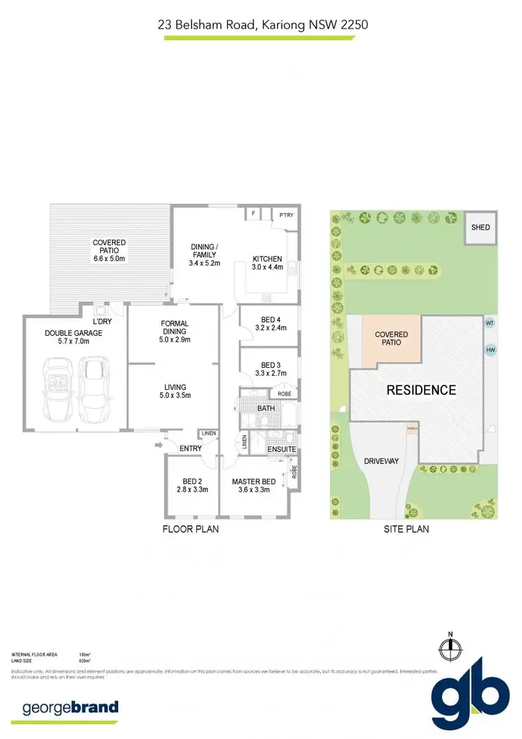 Floorplan of Homely house listing, 23 Belsham Road, Kariong NSW 2250
