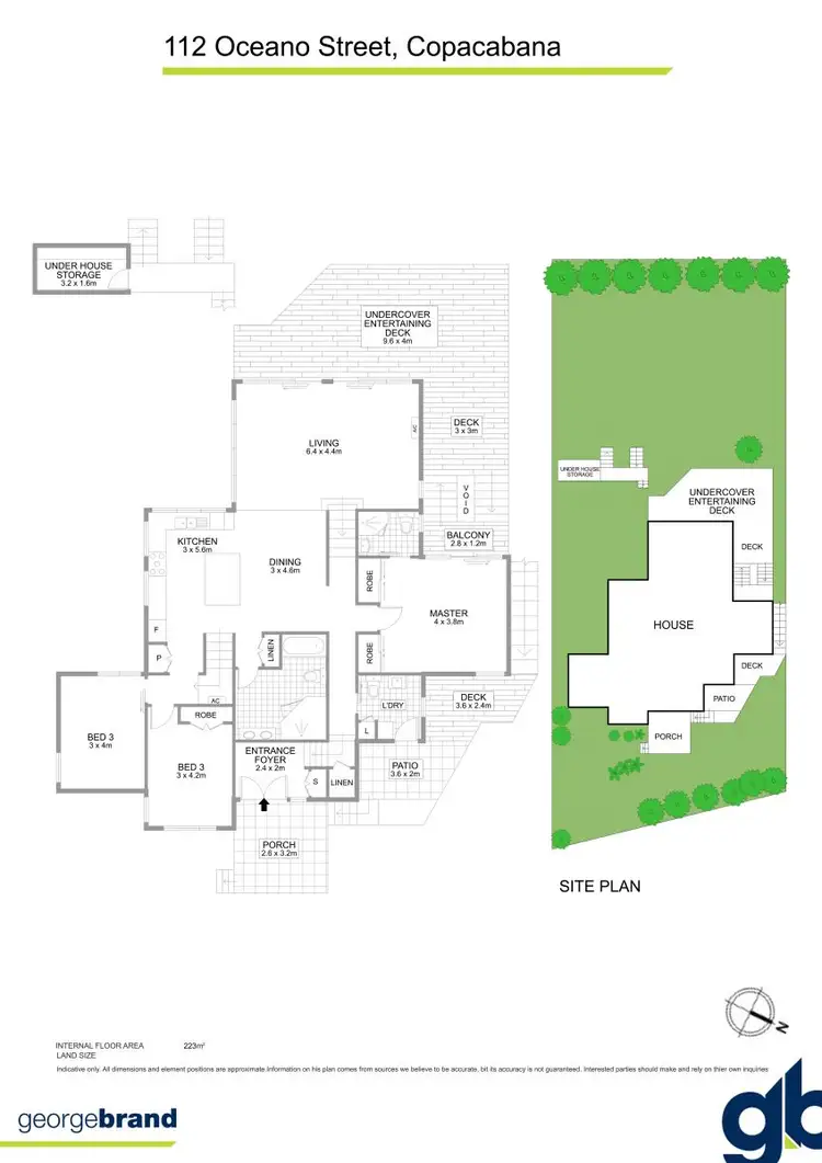 Floorplan of Homely house listing, 112 Oceano Street, Copacabana NSW 2251