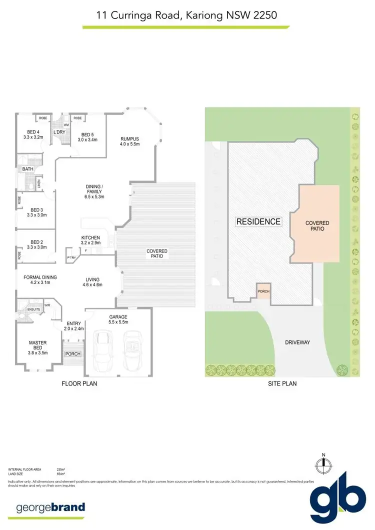 Floorplan of Homely house listing, 11 Curringa Road, Kariong NSW 2250