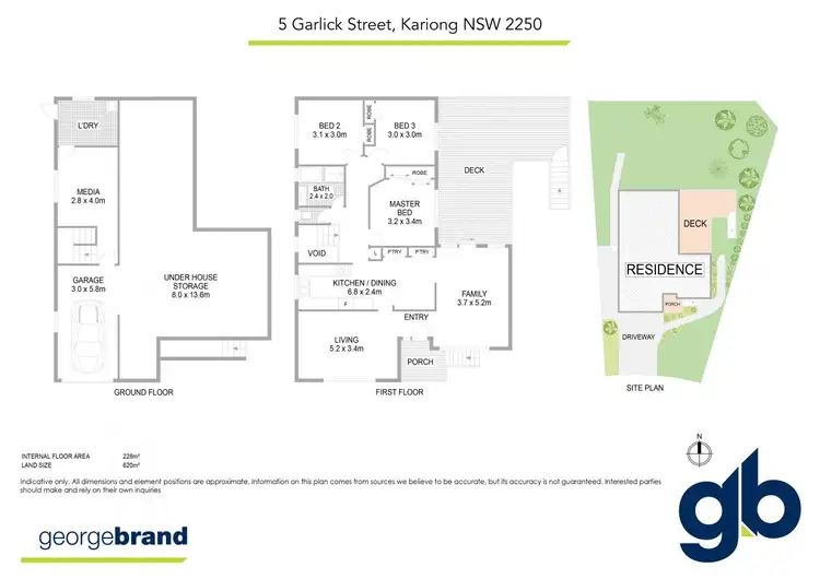 Floorplan of Homely house listing, 5 Garlick Street, Kariong NSW 2250