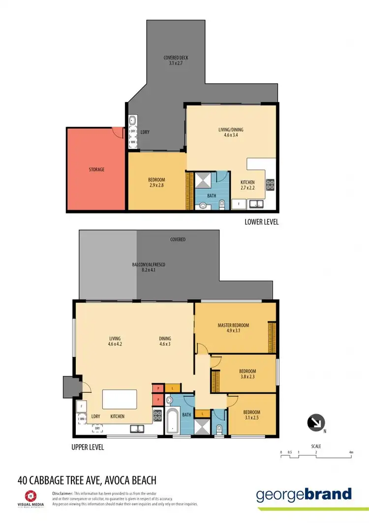 Floorplan of Homely house listing, 40 Cabbage Tree Avenue, Avoca Beach NSW 2251