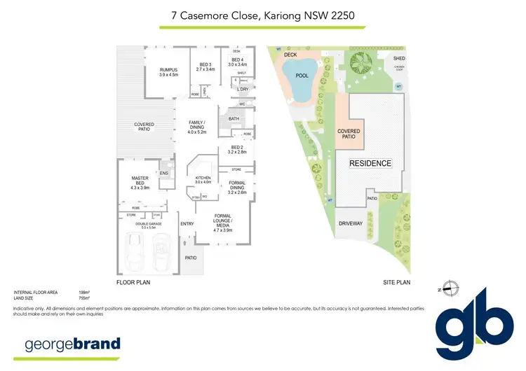 Floorplan of Homely house listing, 7 Casemore Close, Kariong NSW 2250
