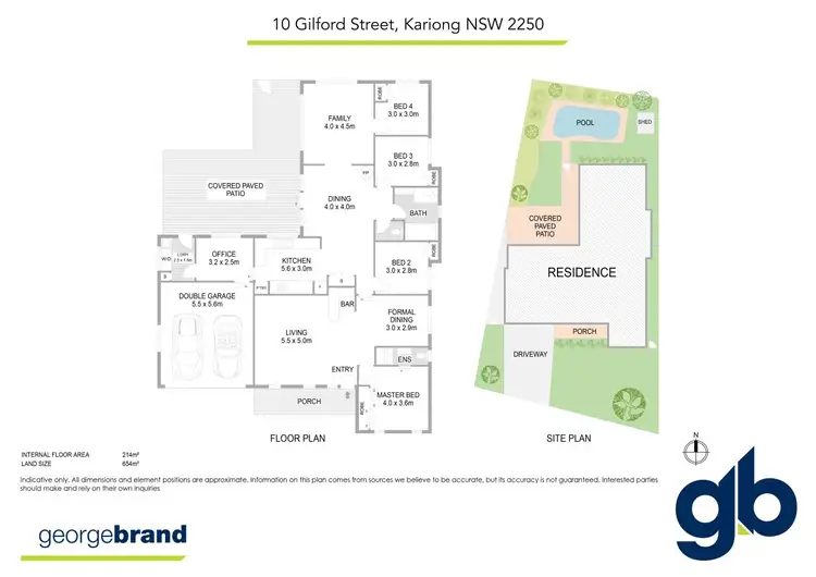 Floorplan of Homely house listing, 10 Gilford Street, Kariong NSW 2250