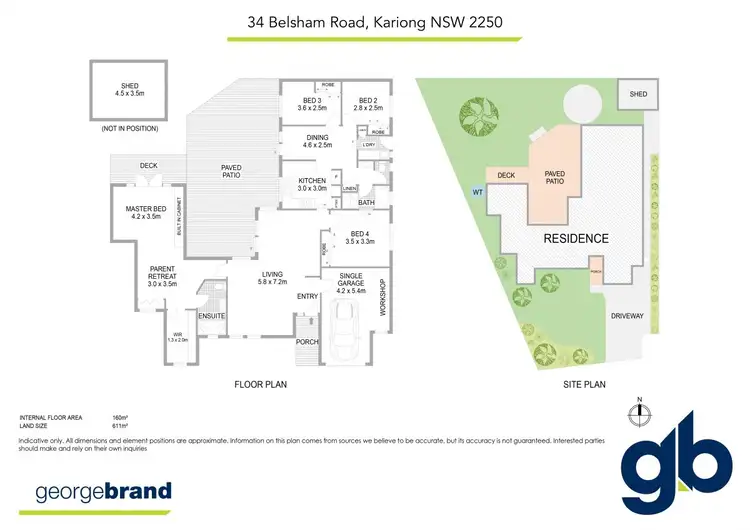 Floorplan of Homely house listing, 34 Belsham Road, Kariong NSW 2250