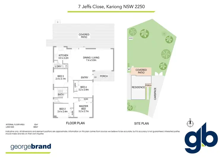 Floorplan of Homely house listing, 7 Jeffs Close, Kariong NSW 2250