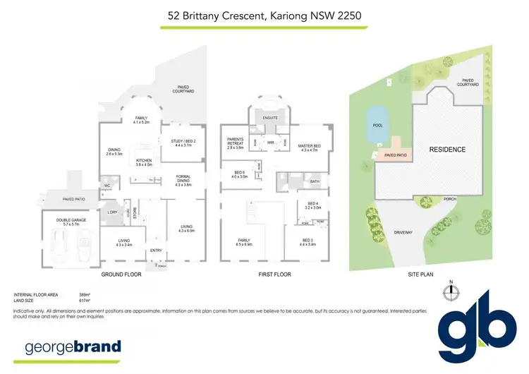 Floorplan of Homely house listing, 52 Brittany Crescent, Kariong NSW 2250
