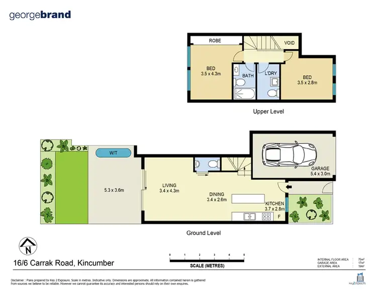 Floorplan of Homely townhouse listing, 16/6A Carrak Rd, Kincumber NSW 2251