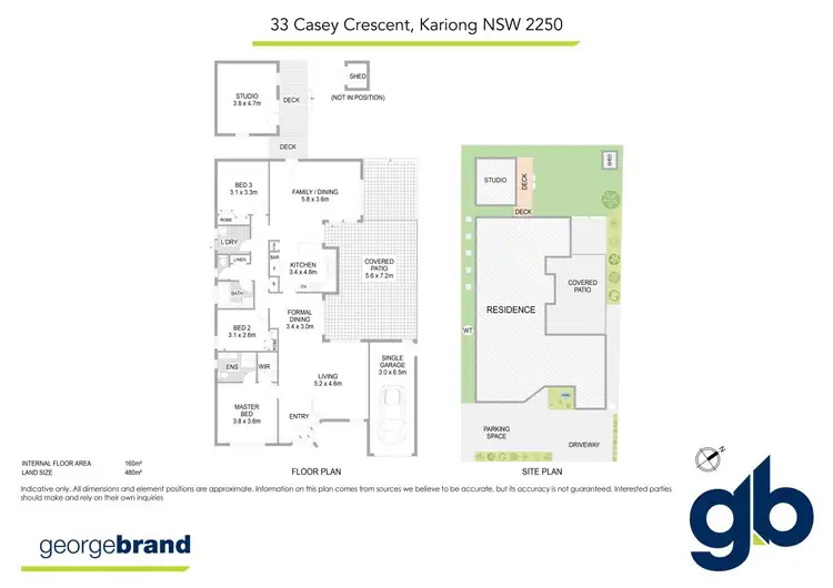 Floorplan of Homely house listing, 33 Casey Crescent, Kariong NSW 2250