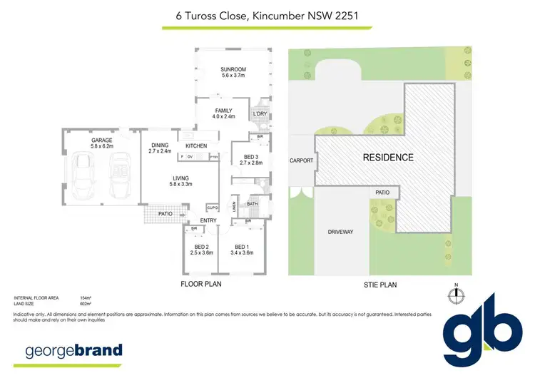 Floorplan of Homely house listing, 6 Tuross Close, Kincumber NSW 2251