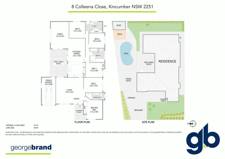 Floorplan of Homely house listing, 8 Colleena Close, Kincumber NSW 2251