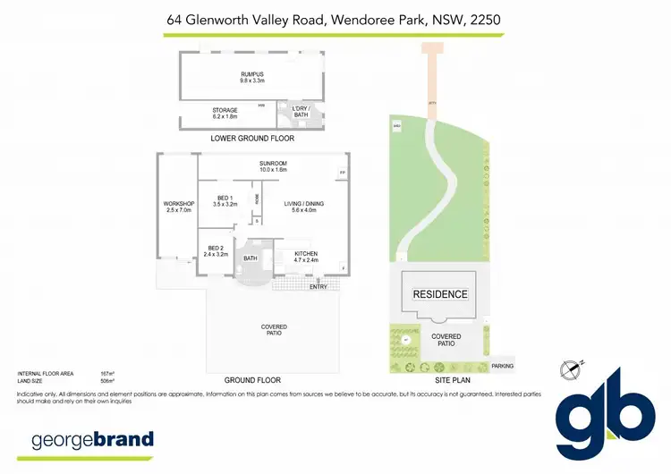Floorplan of Homely house listing, 64 Glenworth Valley Road, Wendoree Park NSW 2250