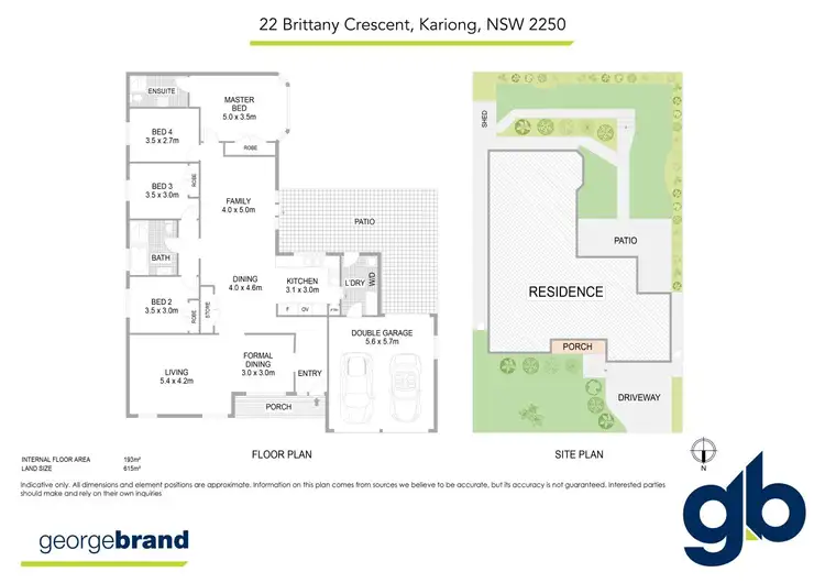 Floorplan of Homely house listing, 22 Brittany Crescent, Kariong NSW 2250