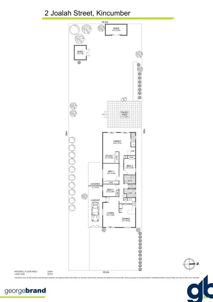 Floorplan of Homely house listing, 2 Joalah Road, Kincumber NSW 2251