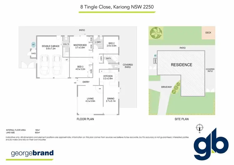 Floorplan of Homely house listing, 8 Tingle Close, Kariong NSW 2250