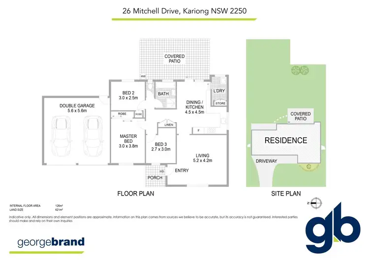 Floorplan of Homely house listing, 26 Mitchell Drive, Kariong NSW 2250