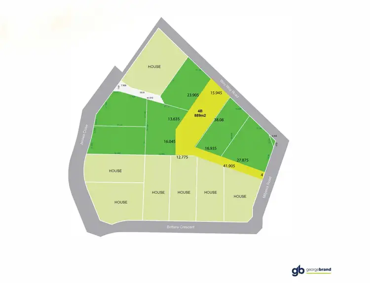 Floorplan of Homely land listing, 4B Milyerra Road, Kariong NSW 2250