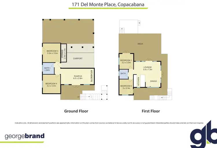 Floorplan of Homely house listing, 171 Del Monte Place, Copacabana NSW 2251