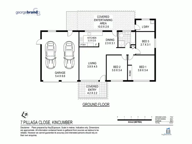 Floorplan of Homely house listing, 7 Pillaga Cl, Kincumber NSW 2251