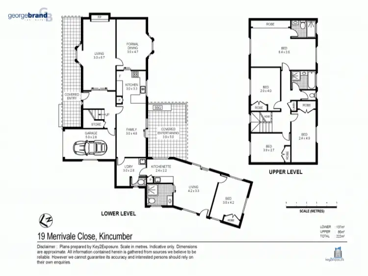 Floorplan of Homely house listing, 19 Merrivale Close, Kincumber NSW 2251