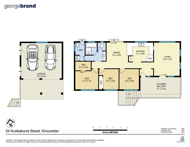 Floorplan of Homely house listing, 54 Kookaburra St, Kincumber NSW 2251