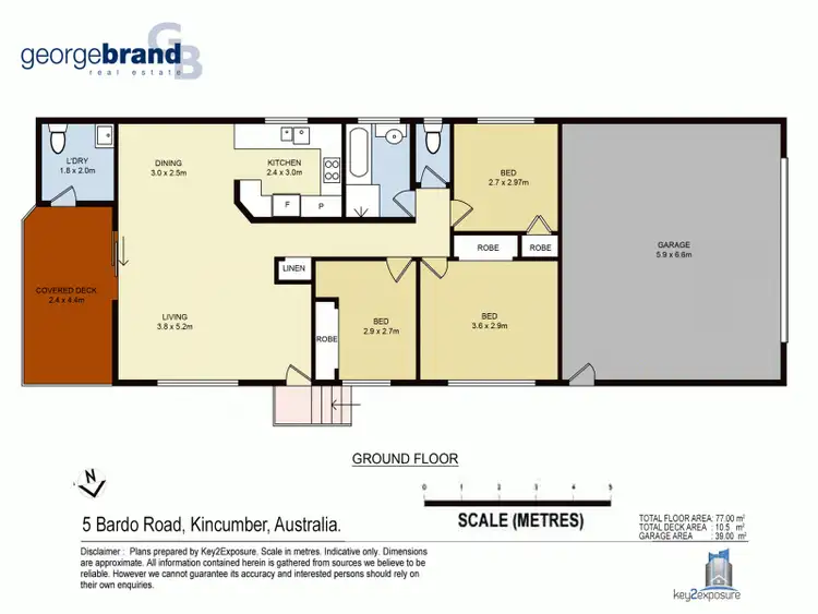 Floorplan of Homely house listing, 5 Bardo Rd, Kincumber NSW 2251