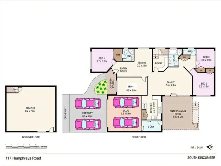 Floorplan of Homely house listing, 117 Humphreys Rd, Kincumber NSW 2251