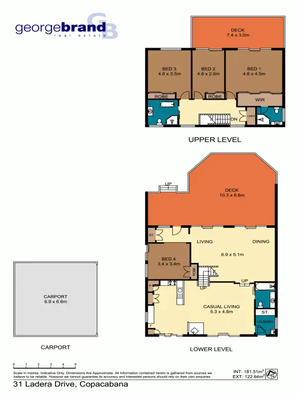Floorplan of Homely house listing, 31 Ladera Dr, Copacabana NSW 2251