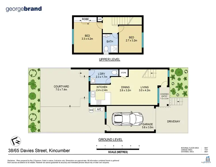 Floorplan of Homely townhouse listing, 38/65 Davies St, Kincumber NSW 2251