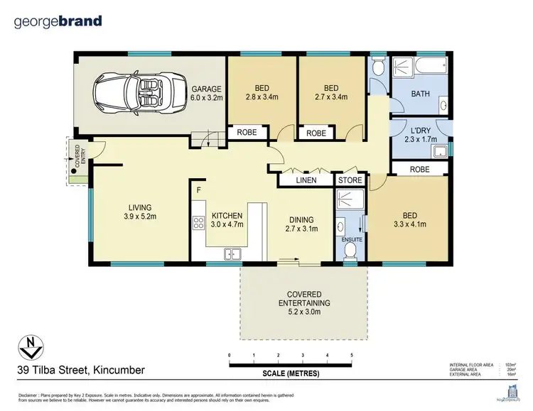 Floorplan of Homely villa listing, 39 Tilba St, Kincumber NSW 2251