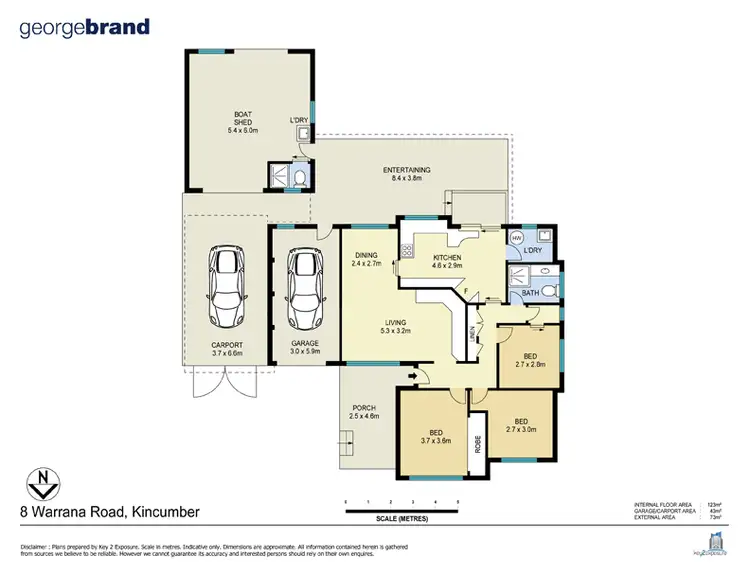 Floorplan of Homely house listing, 8 Warrana Rd, Kincumber NSW 2251