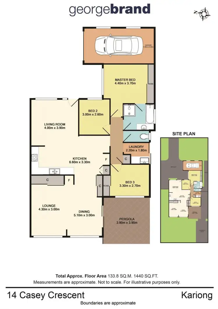 Floorplan of Homely house listing, 14 Casey Crescent, Kariong NSW 2250