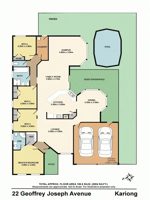 Floorplan of Homely house listing, 22 Geoffrey Joseph Avenue, Kariong NSW 2250