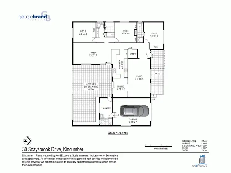 Floorplan of Homely house listing, 30 Scaysbrook Dr, Kincumber NSW 2251